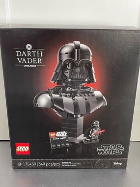 Lego Star Wars Darth Vader Bust 75439 349Pcs 18+ NIP Sealed